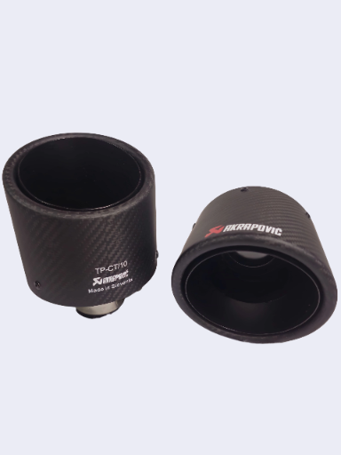 2pz MATT BLACK BOMBATO uscita da 130mm