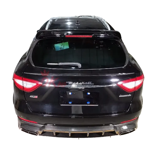 Diffusore posteriore in fibra di carbonio a secco Mansory Style per Maserati Levante 2016-2018