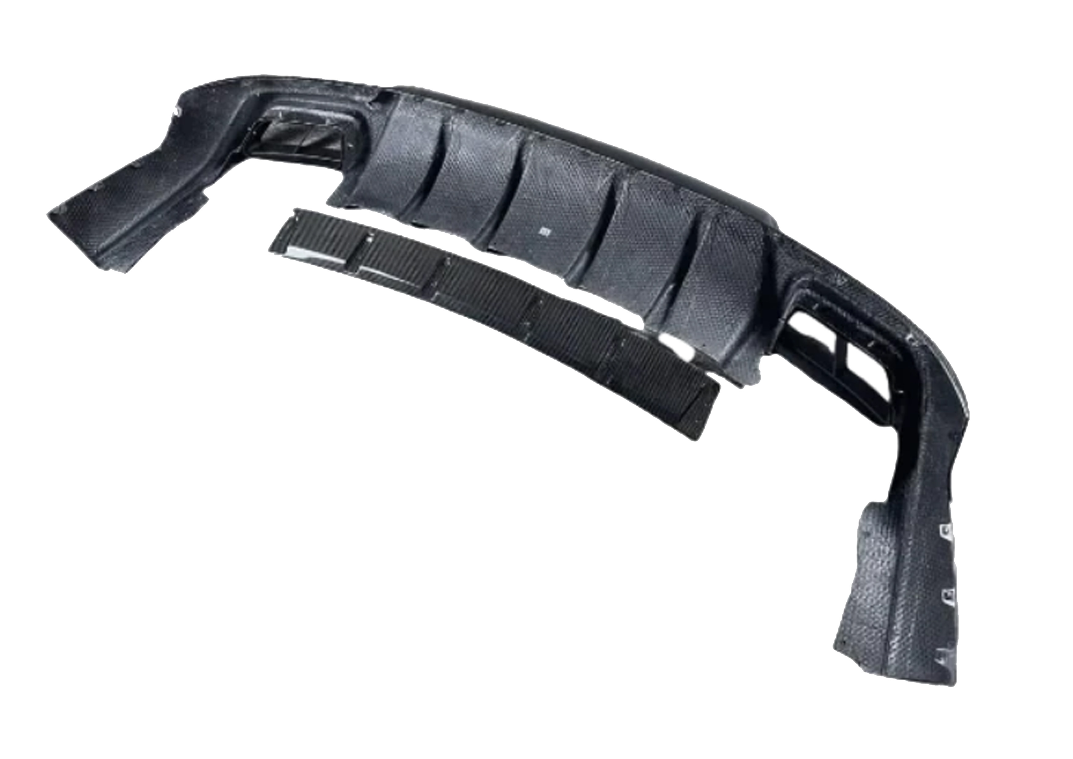 Diffusore posteriore in fibra di carbonio a secco Mansory Style per Maserati Levante 2016-2018