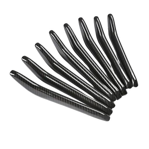 Griglia anteriore in fibra di carbonio a secco Mansory Style per Maserati Levante 2016-2018