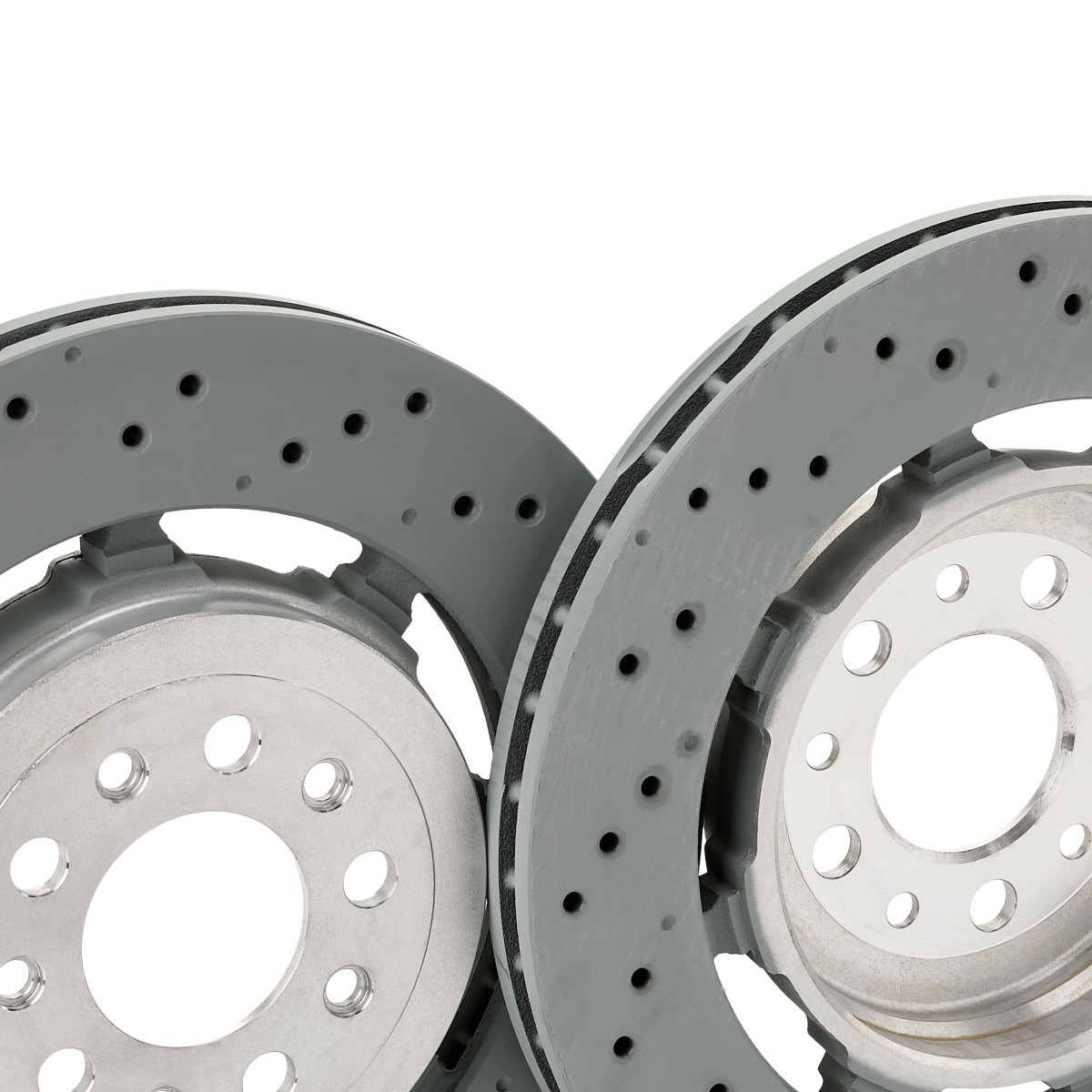 Set Disco freno adatti per ALFA ROMEO GIULIA STELVIO QUADRIFOGLIO - 350mm