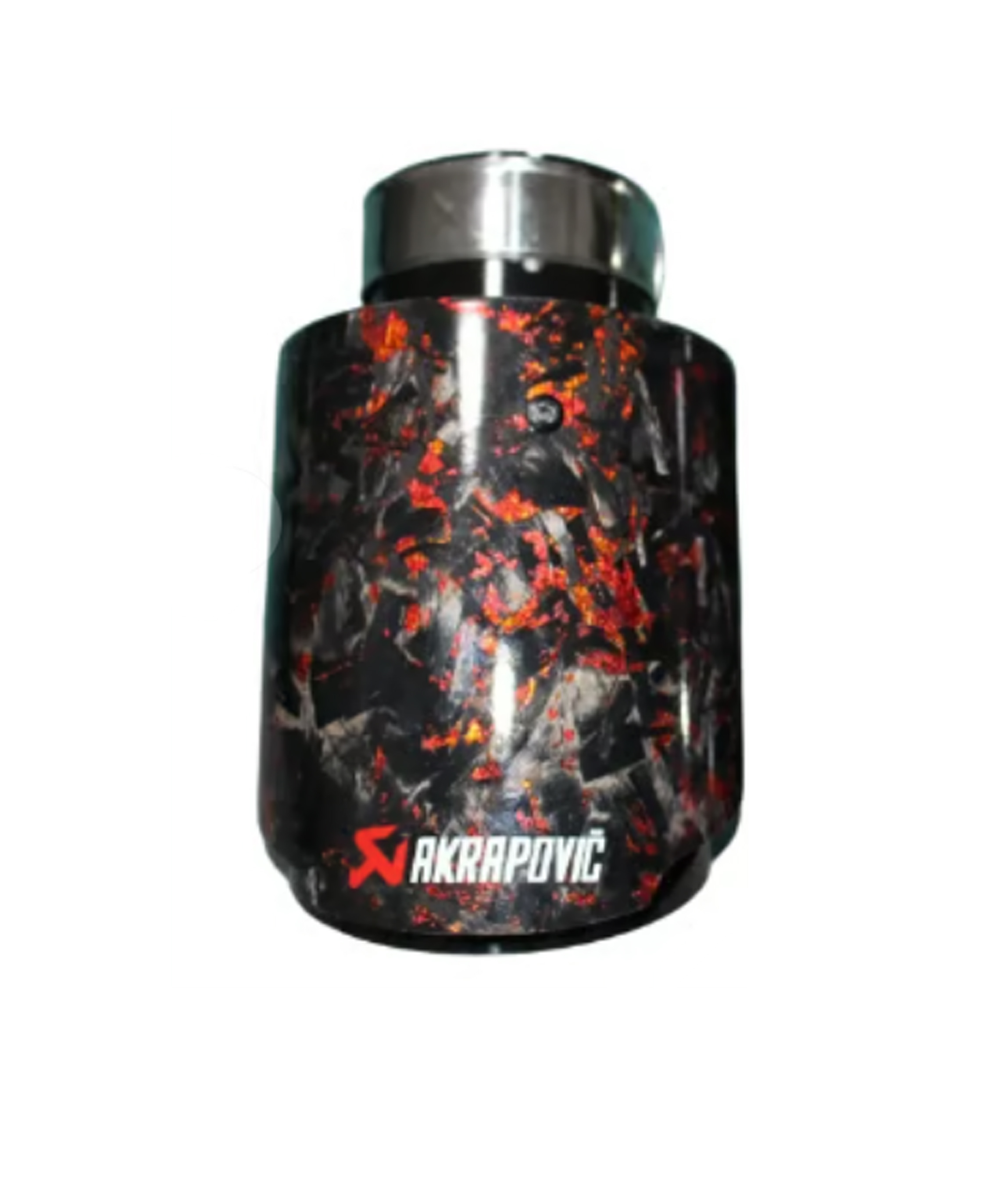FORGIATO RED GLOSSY BLACK