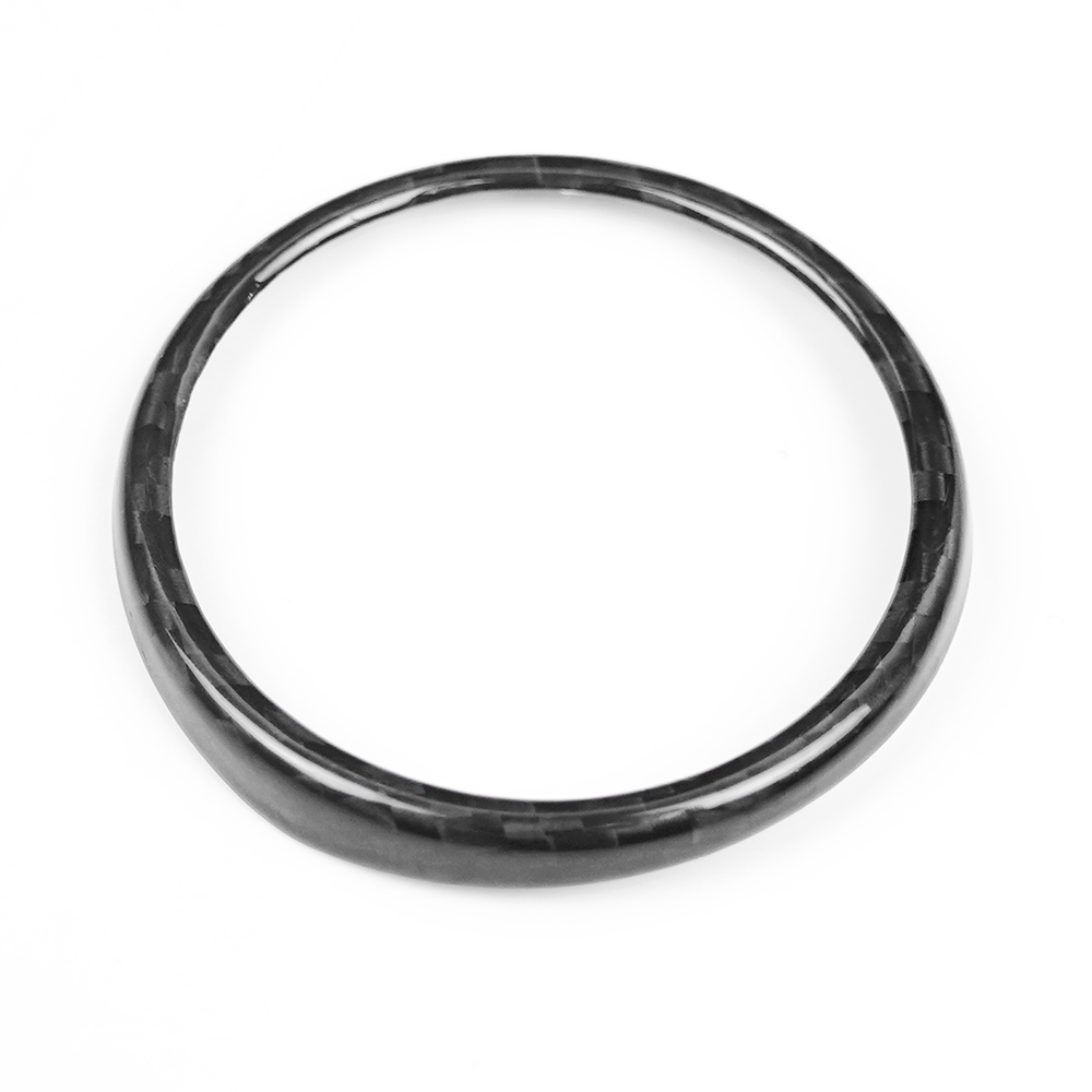 Carbon Fiber Steering Wheel Trim - 2 pezzi