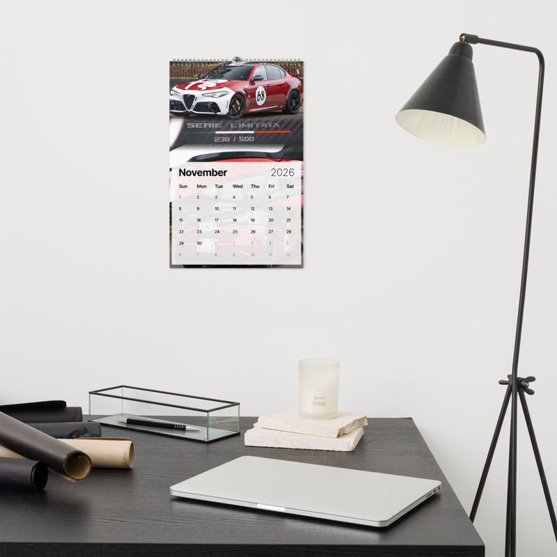Calendario Alfa (2026)