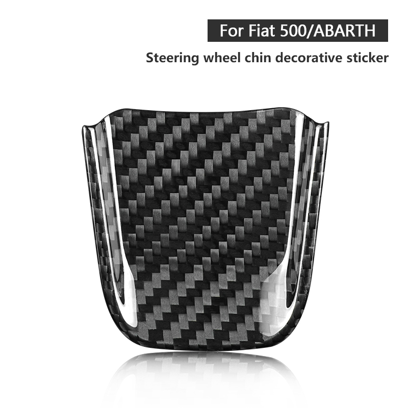 Fiat 500/ABARTH Steering Wheel Chin Decorative Sticker