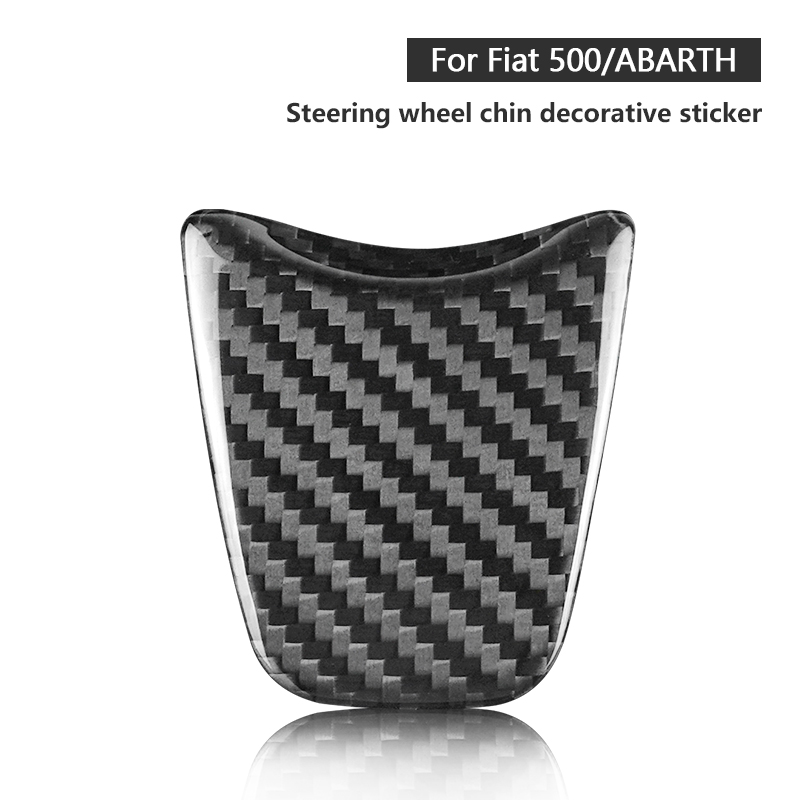 Fiat 500/Abarth Steering Wheel Chin Decorative Sticker