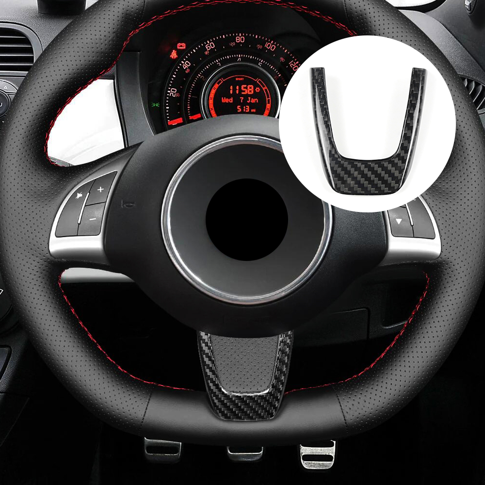 Fiat 500 Steering Wheel Centre Sticker