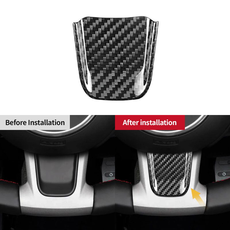 Fiat 500/ABARTH Steering Wheel Chin Decorative Sticker