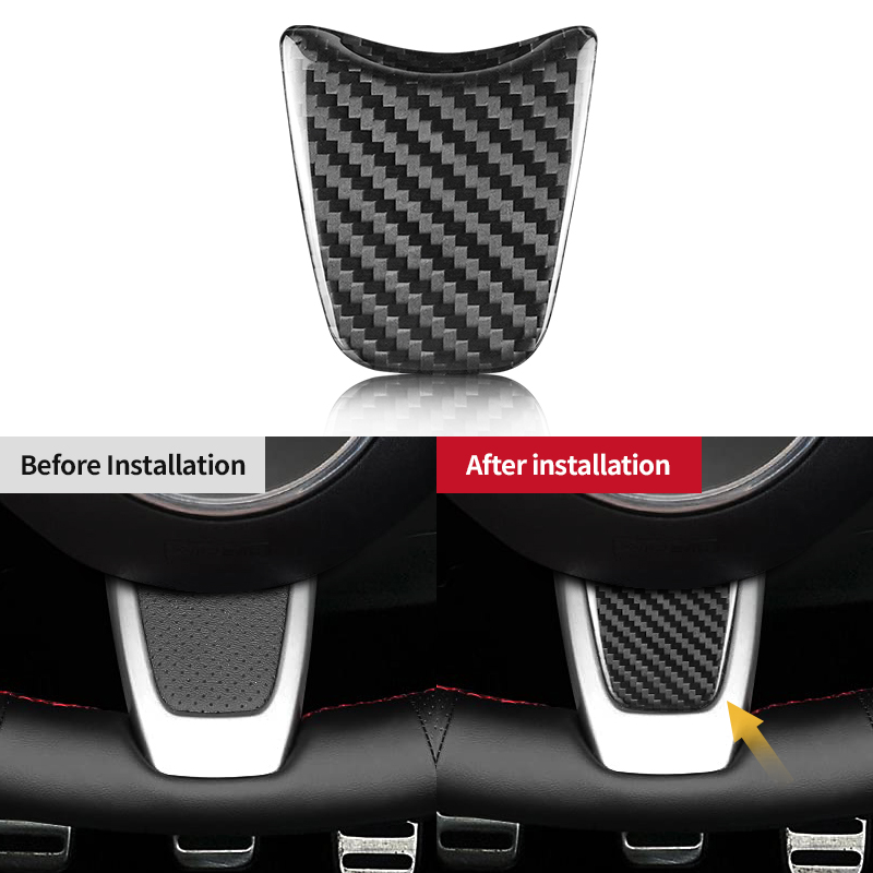 Fiat 500/Abarth Steering Wheel Chin Decorative Sticker