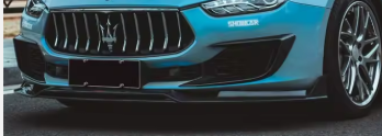 CMST Style Front Lip for Maserati Ghibli 2018-2021Carbon Fiber BodyKit