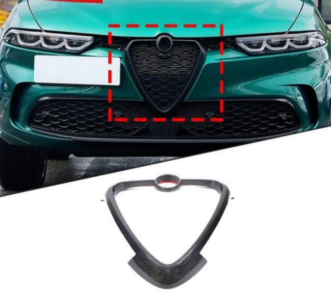 Cover in carbonio griglia scudo