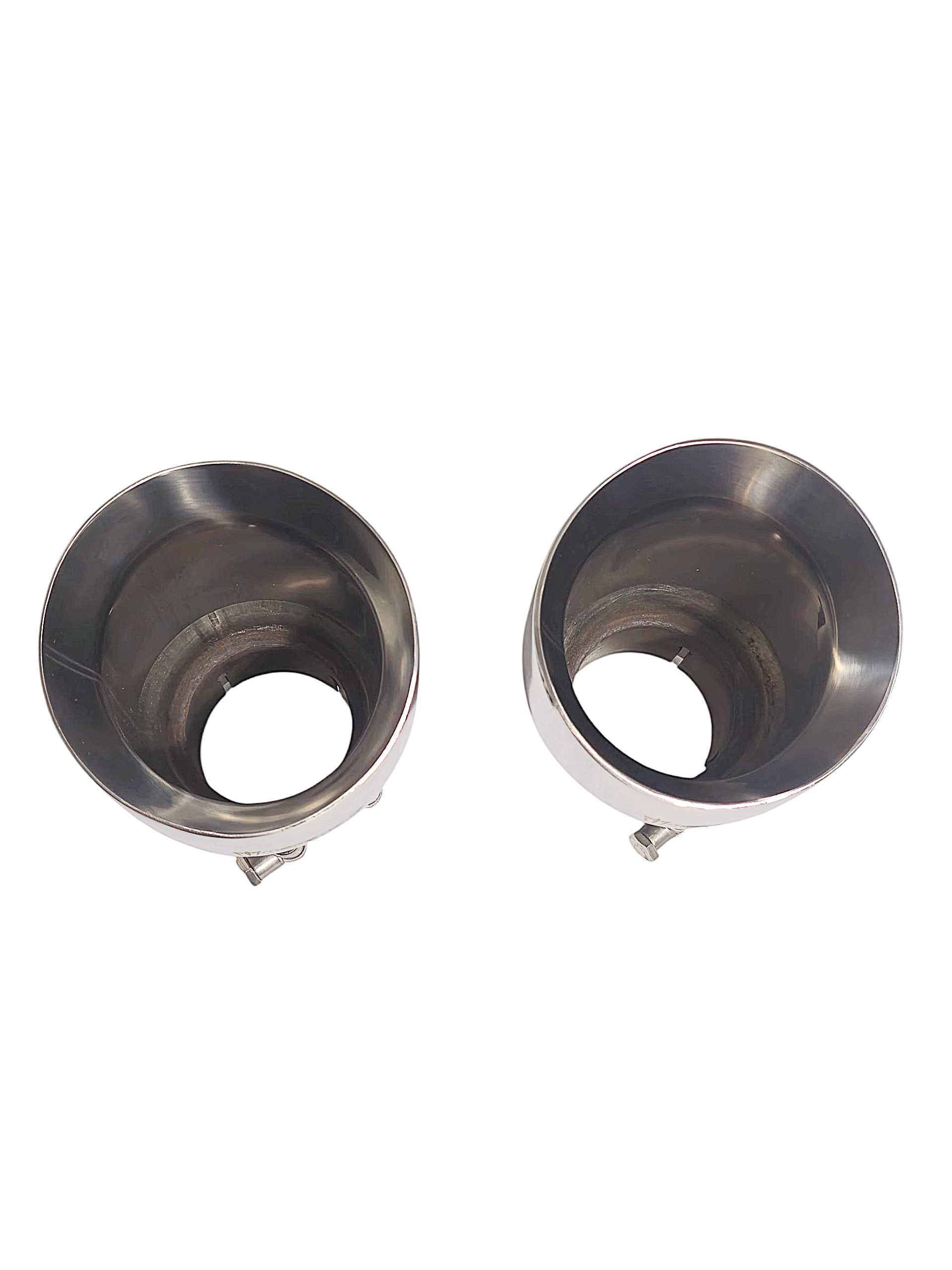Coppia terminali acciaio inox ABARTH