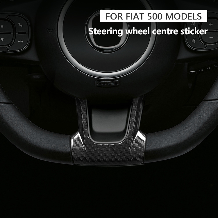 Fiat 500 Steering Wheel Centre Sticker