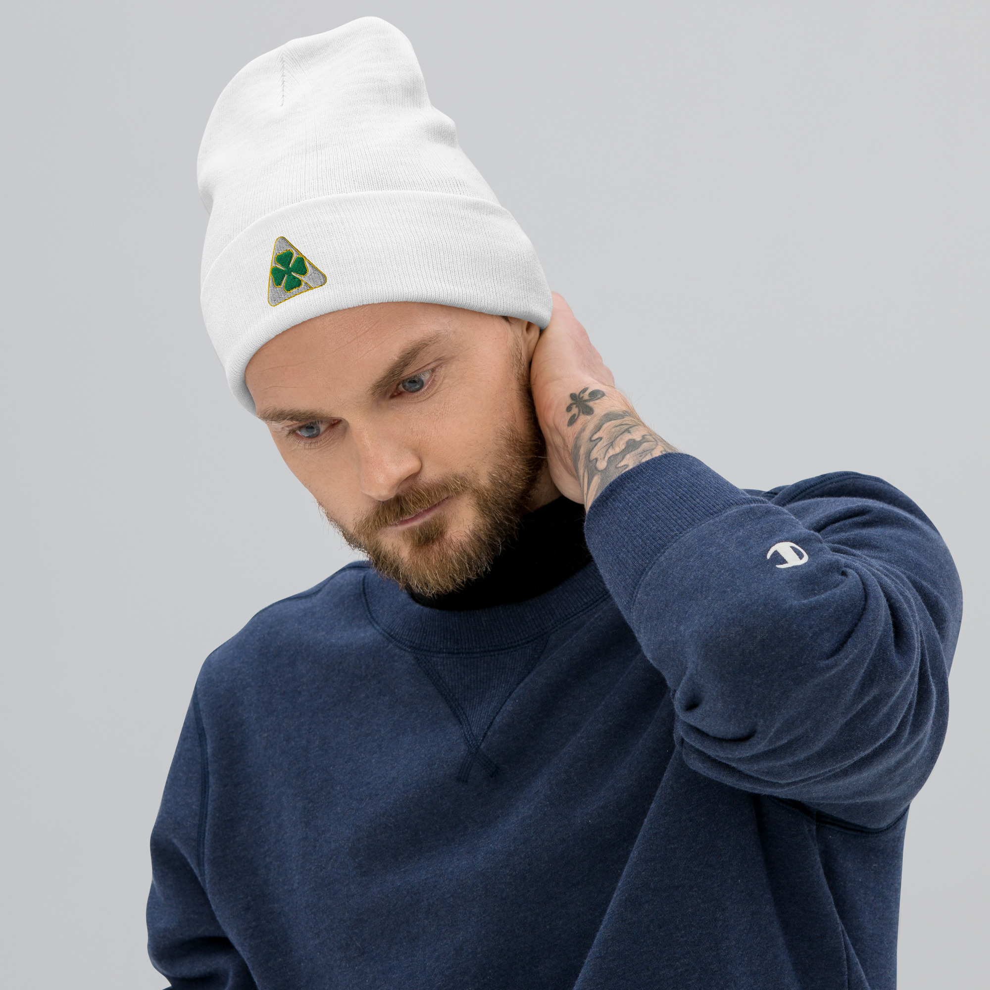 Cappello a maglia Quadrifoglio
