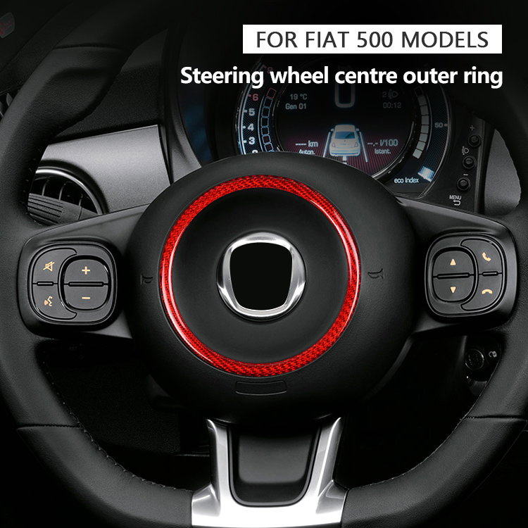 Steering Wheel Centre Outer Ring for Fiat 500