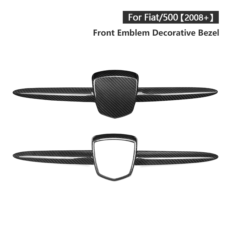 Fiat 500 Front Emblem Decorative