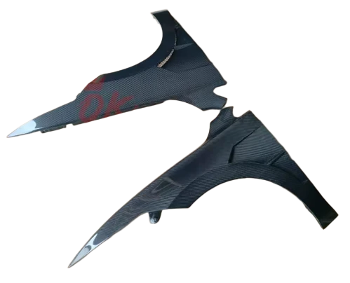 Vented Style Carbon Fiber Front Fenders 