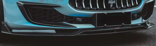 CMST Style Front Lip for Maserati Ghibli 2018-2021Carbon Fiber BodyKit