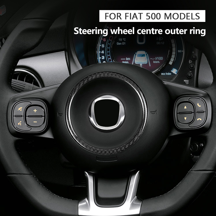 Steering Wheel Centre Outer Ring for Fiat 500