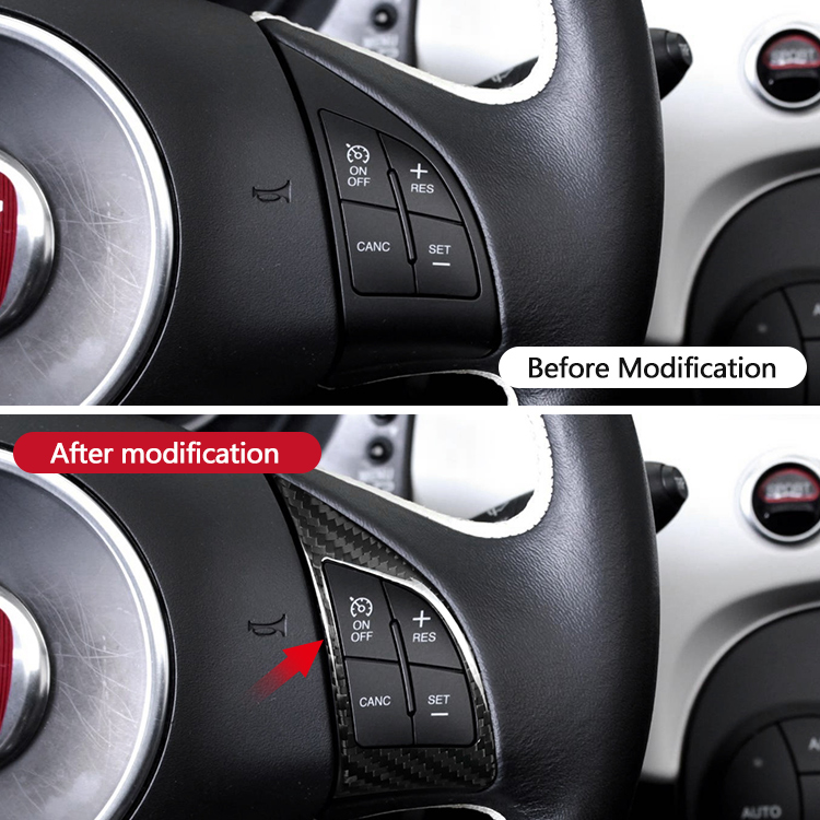 Fiat 500 Steering Wheel Button