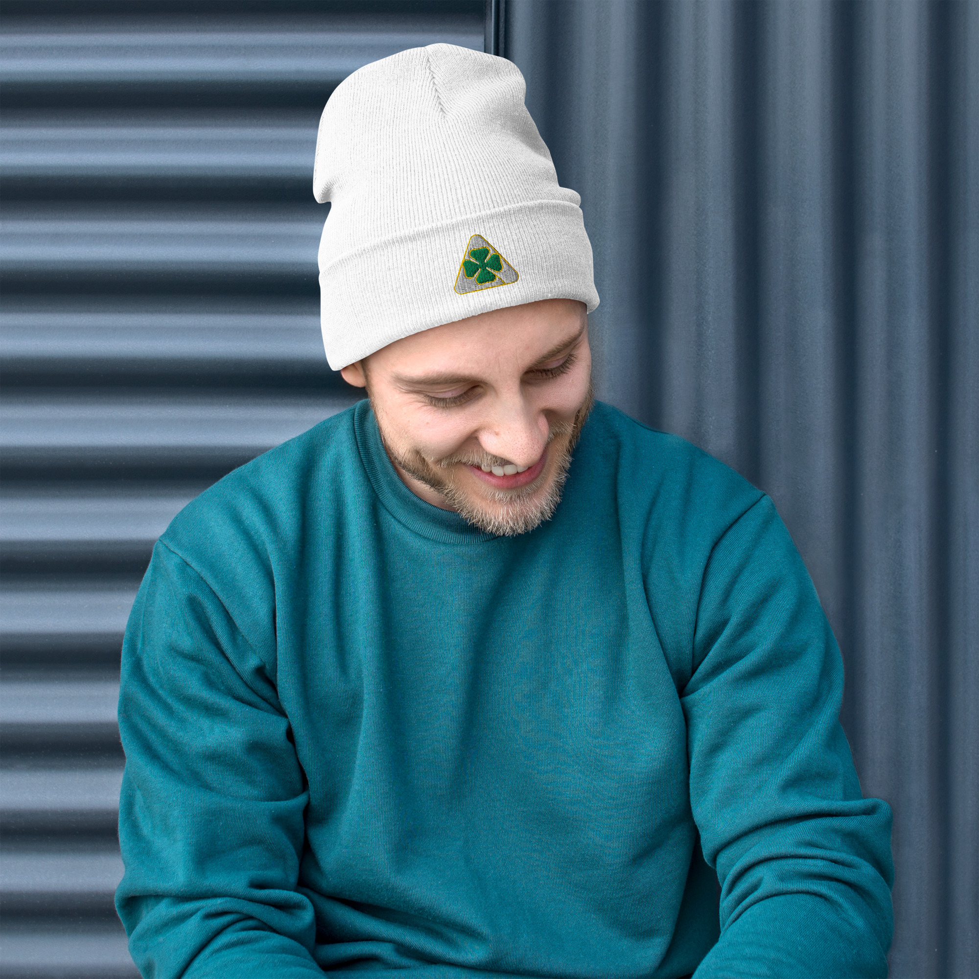 Cappello a maglia Quadrifoglio