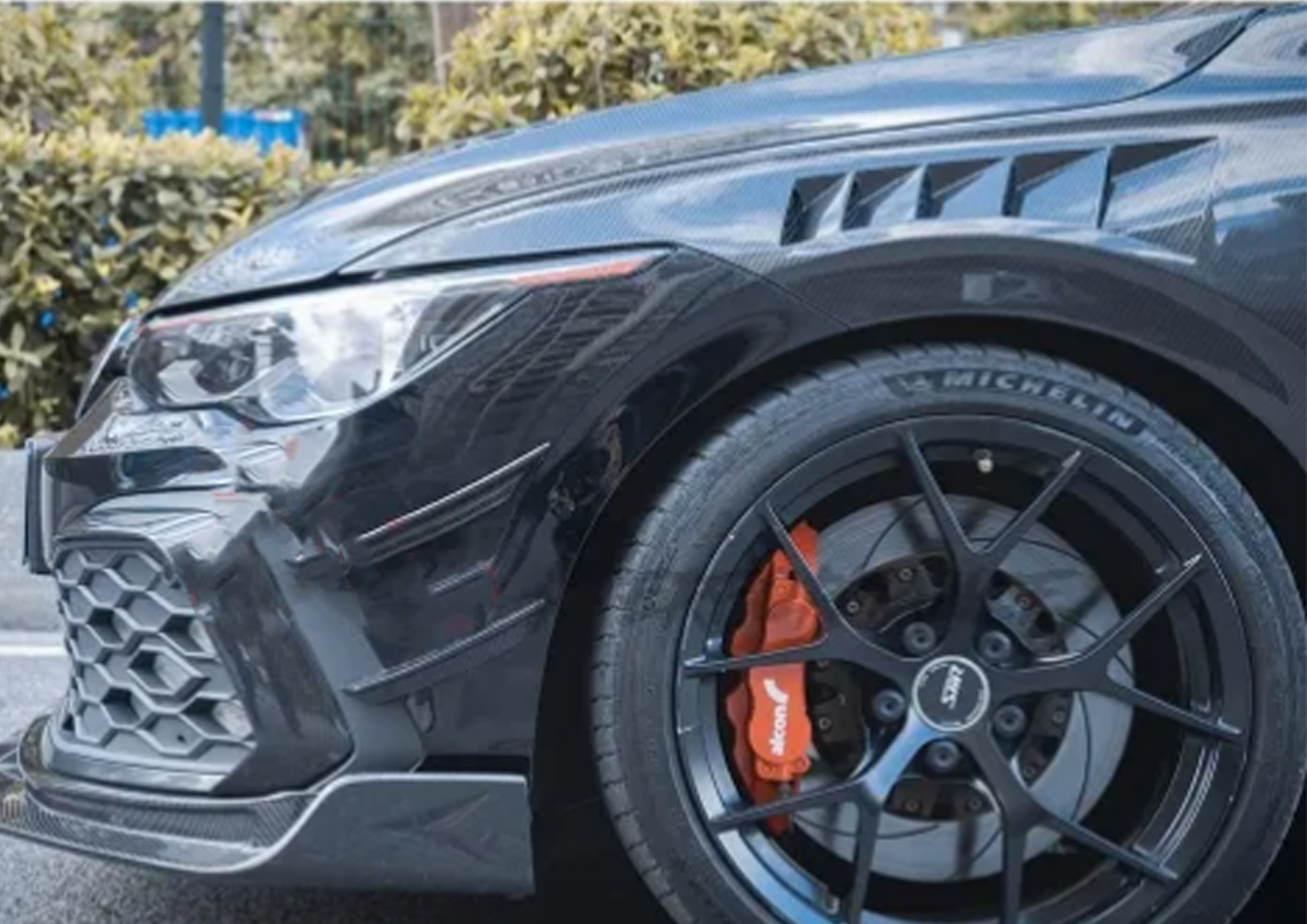 Parafanghi laterali W Golf MK8 TSI GTI R-Line R 2021-2025