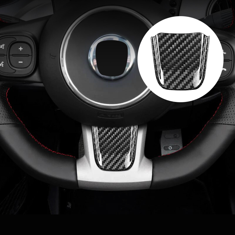 Fiat 500/ABARTH Steering Wheel Chin Decorative Sticker