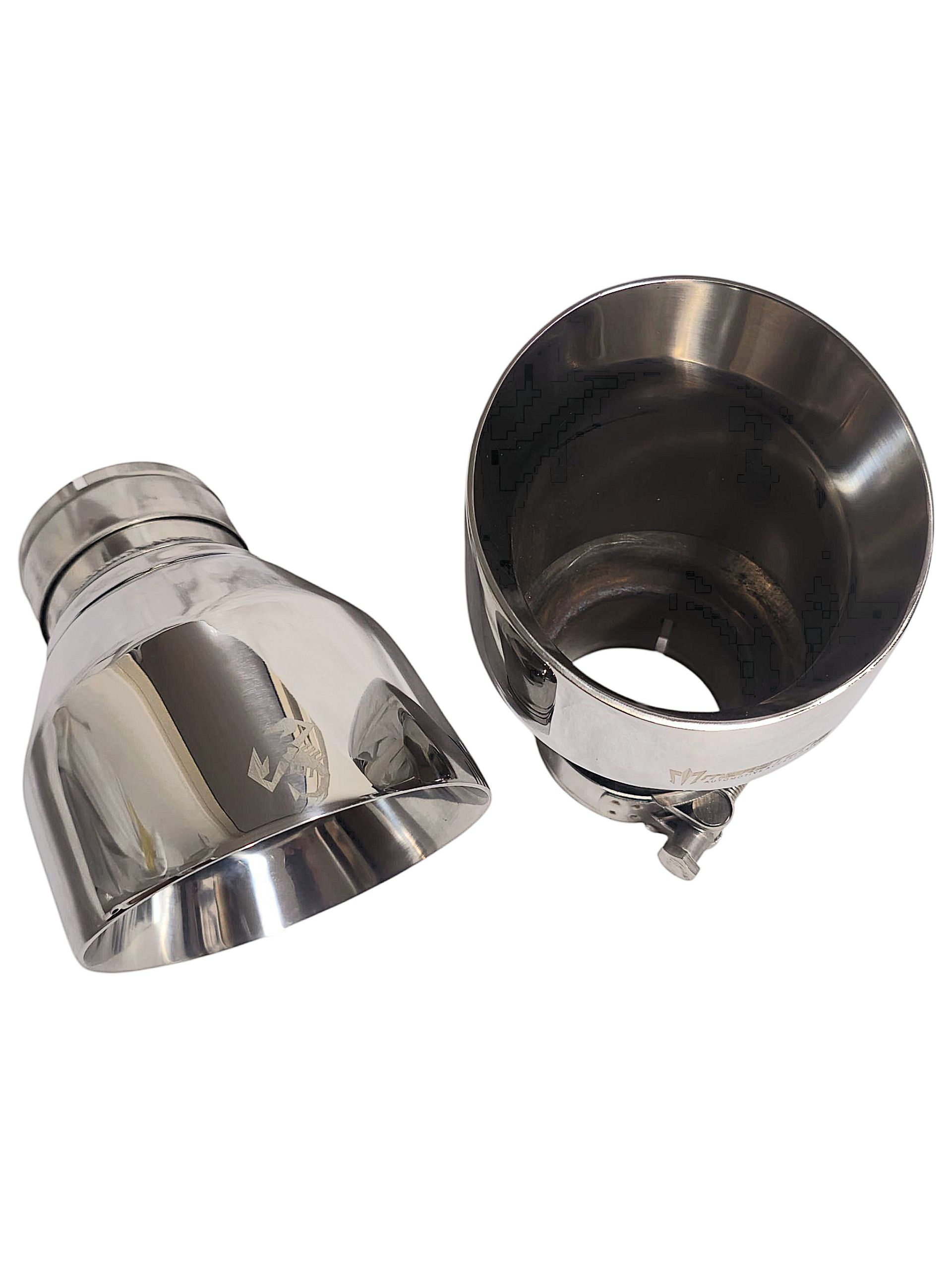 Coppia terminali acciaio inox ABARTH