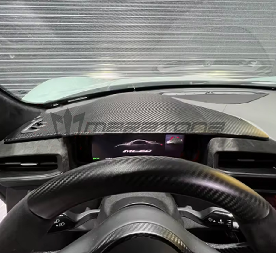 Dry Carbon Fiber Dashboard Cover