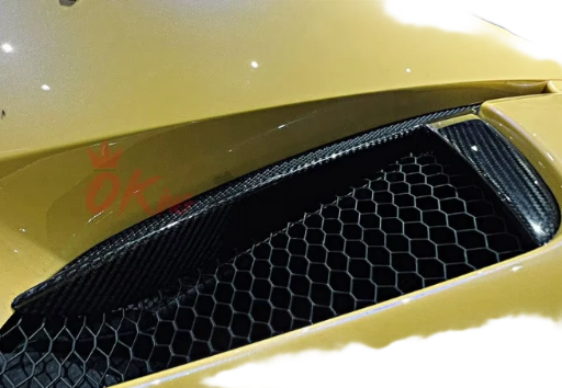 For Maserati MC20 Carbon Fiber Rear Side Air Intake Trim