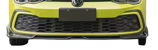 Dry Carbon Fiber Front Lip for Volkswagen VW Golf MK8 GTI 2021-2025