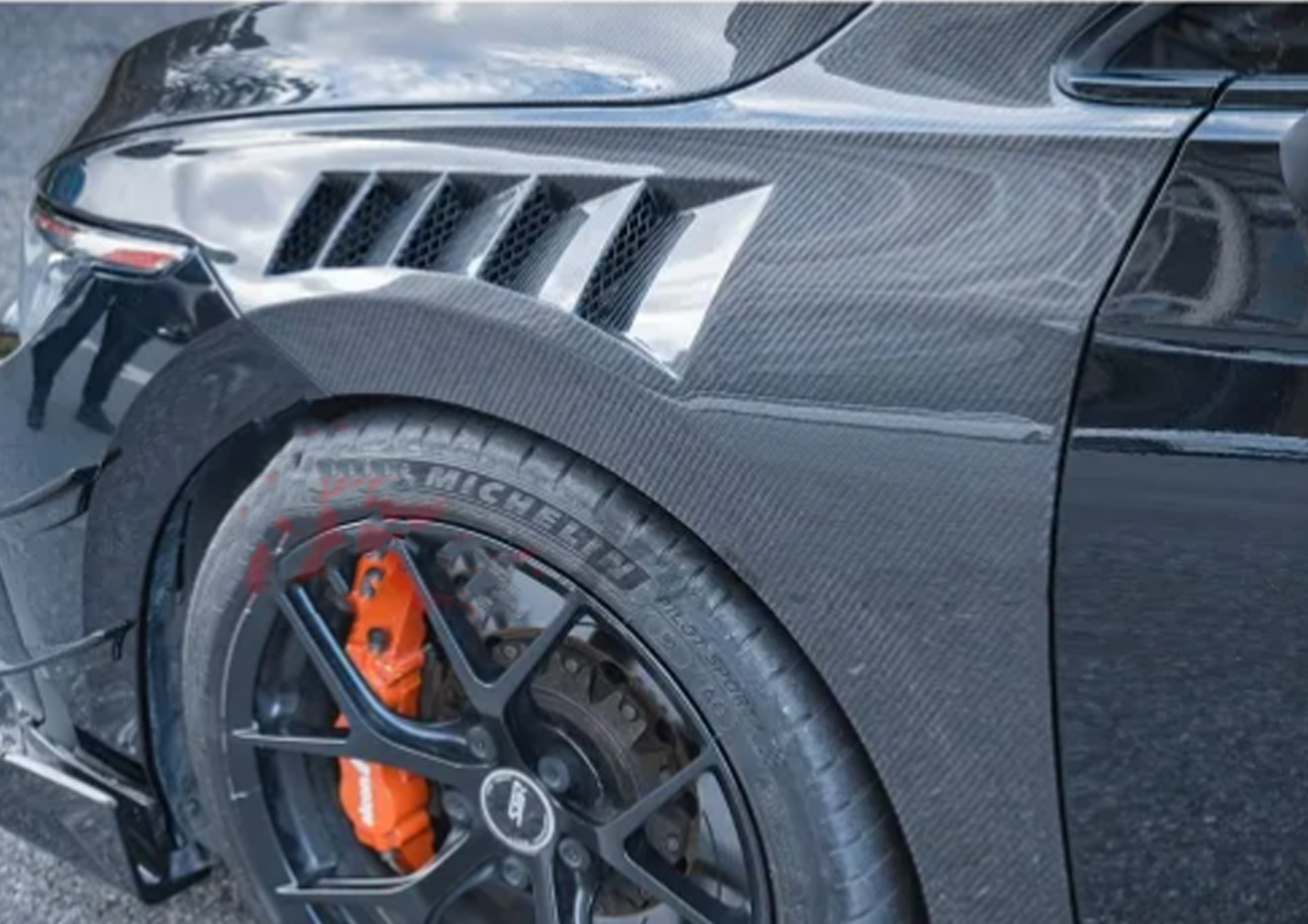 Parafanghi laterali W Golf MK8 TSI GTI R-Line R 2021-2025