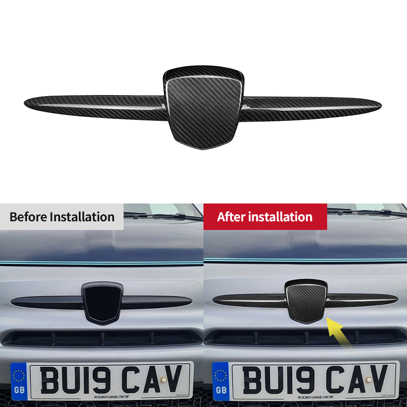 Fiat 500 Front Emblem Decorative