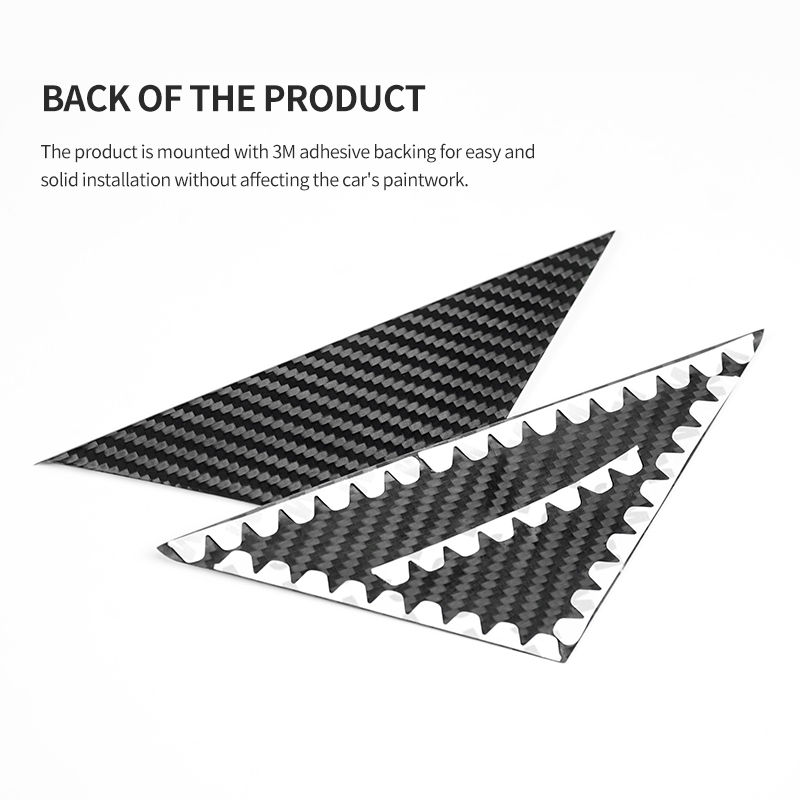 A-pillar triangular  window cover 