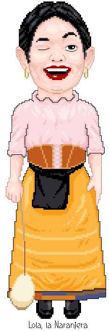 Cabezuda "Lola la Naranjera"