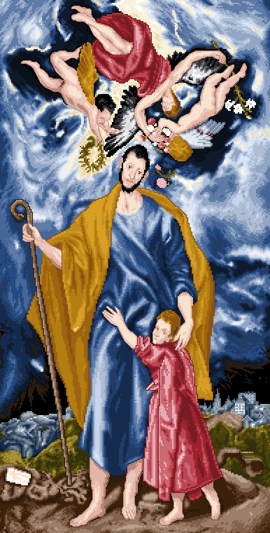 San José y el niño