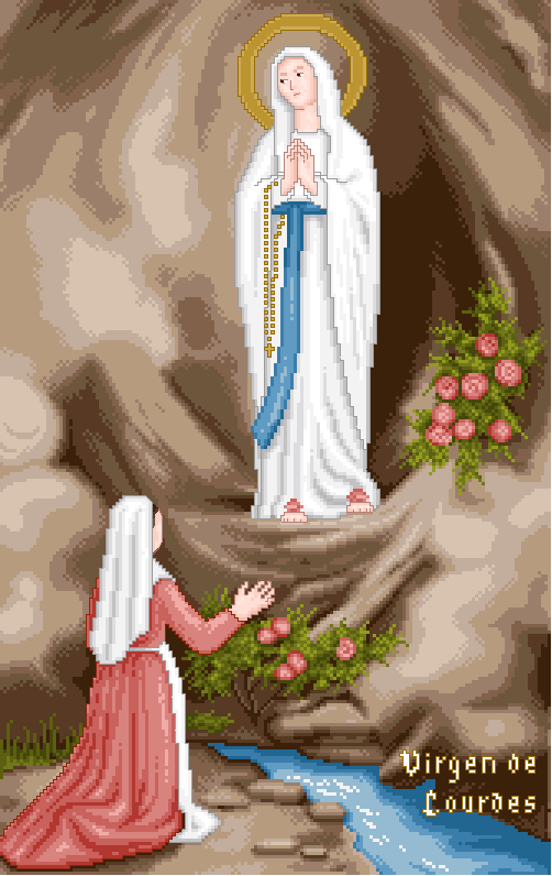 Virgen de Lourdes