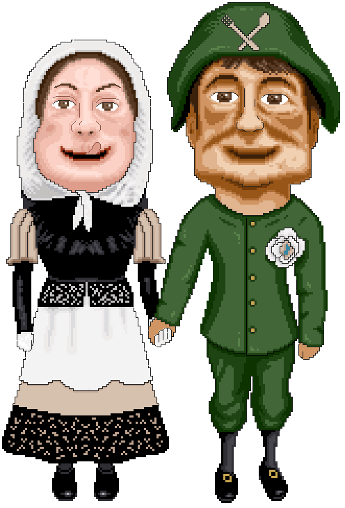 Cabezudos de Santiago de compostela (2)