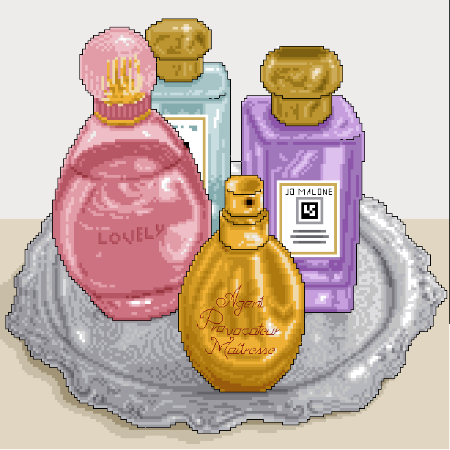 Bandeja de perfumes 2