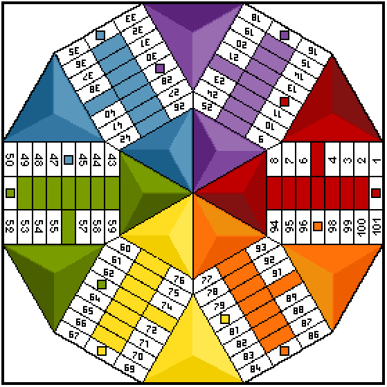 Parchís 6 jugadores