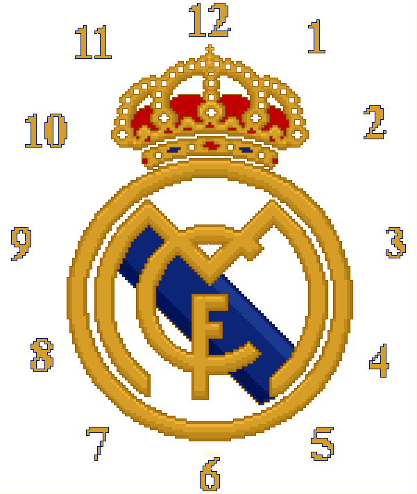 Reloj del Real Madrid