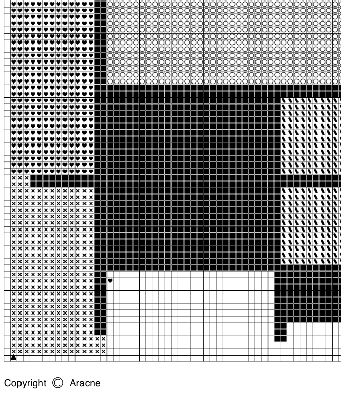Composición con gran plano en rojo, amarillo, negro, gris y azul (Mondrian)