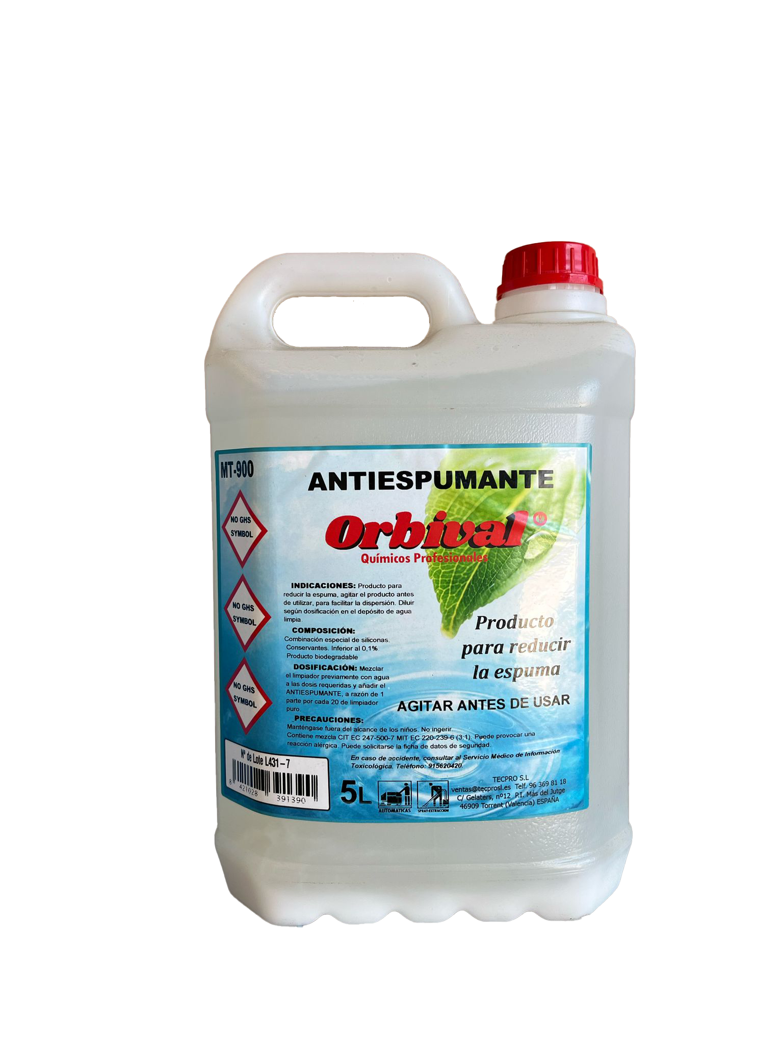 Detergente Moquetas