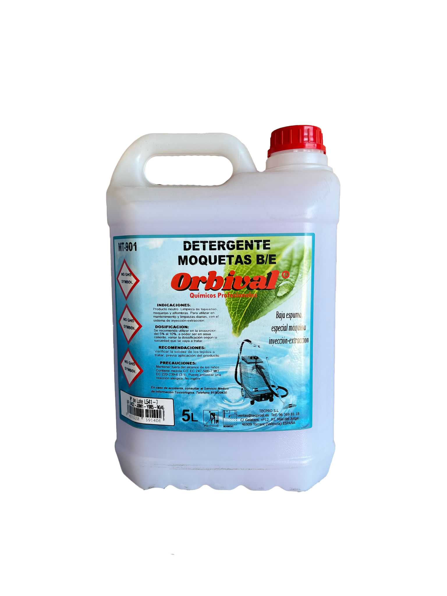 Detergente Moquetas