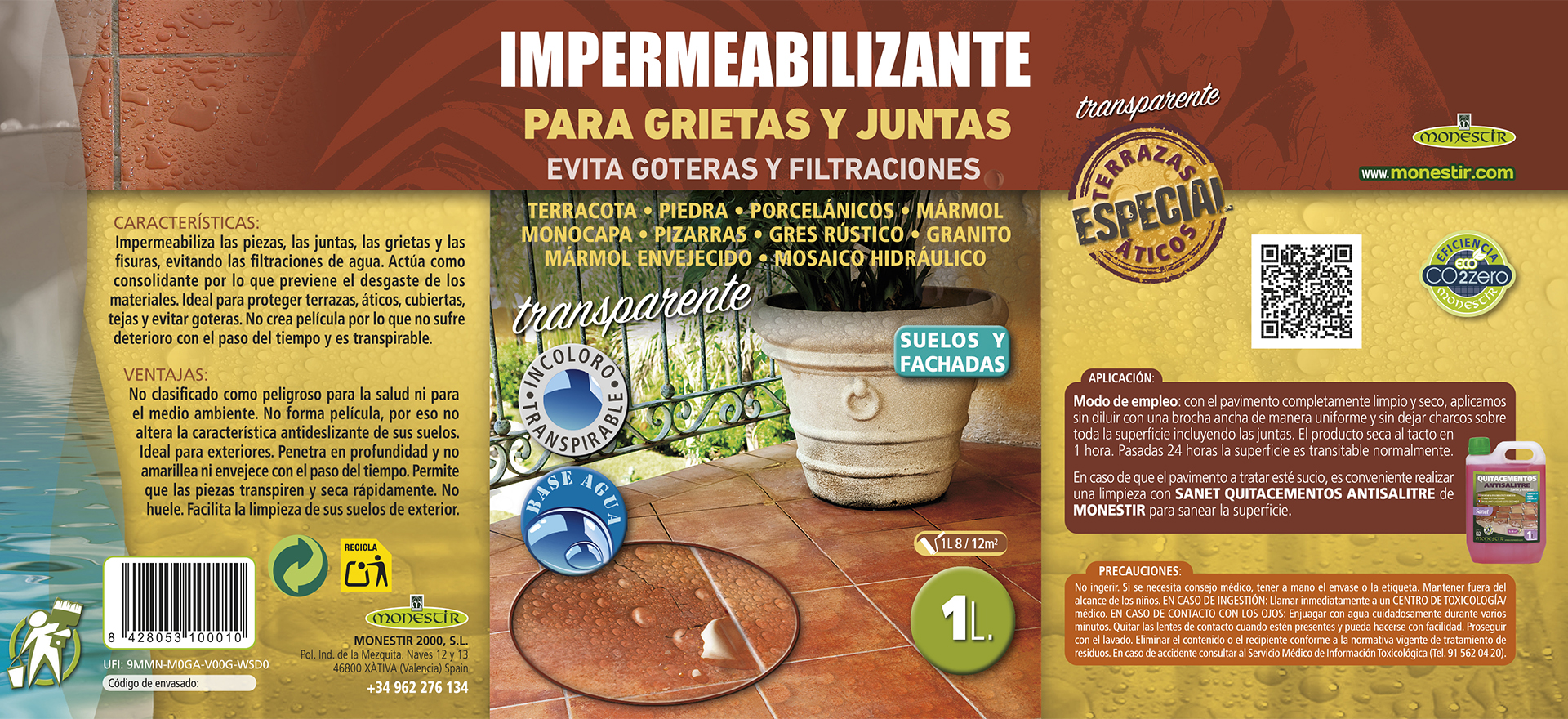 Impermeabilizantes grietas y juntas