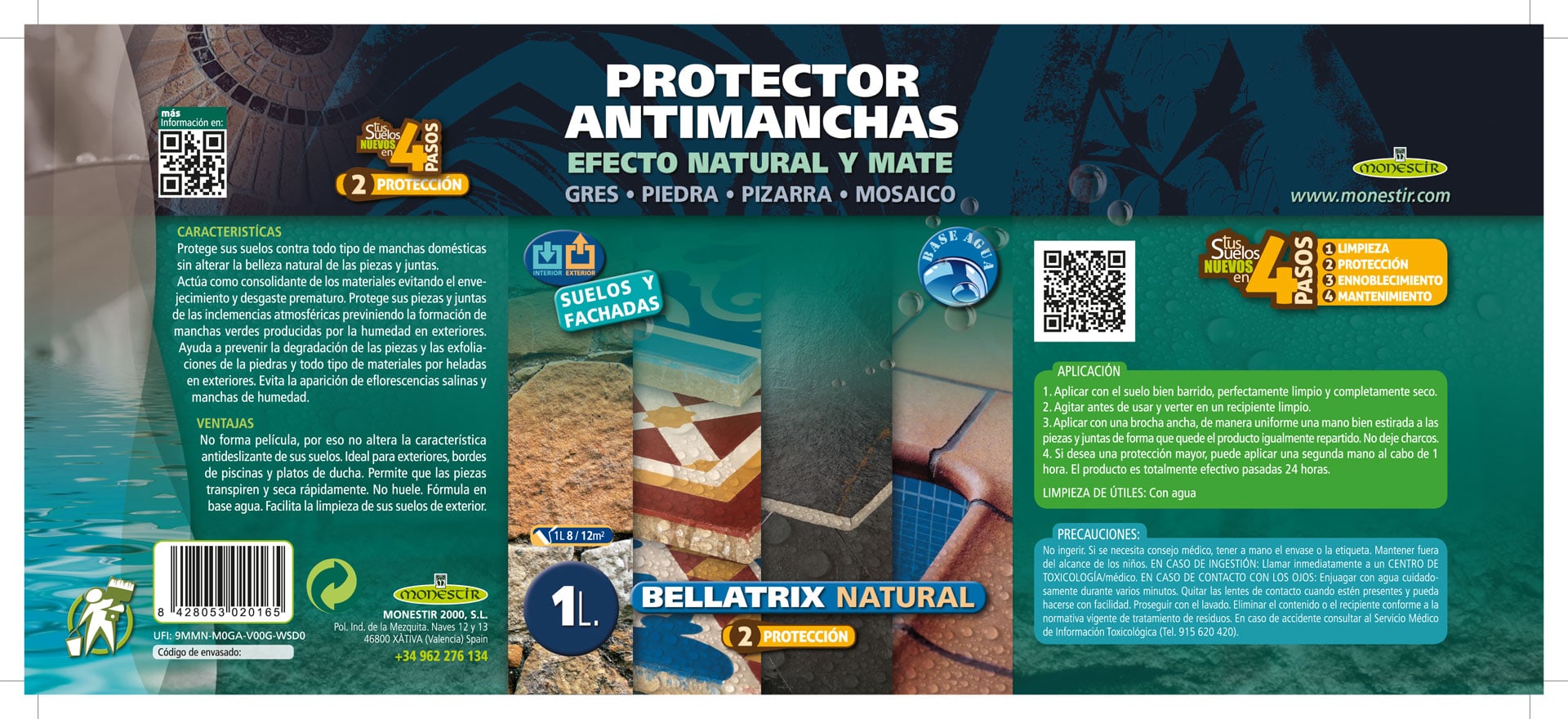 Protector Antimanchas transparente