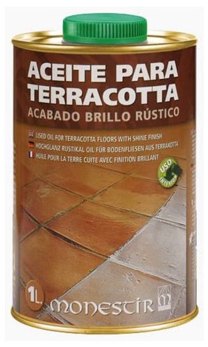 Aceite para terracota brillo rústico