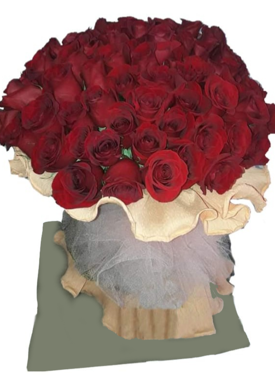 RAMO PREMIUM - 100 Rosas Colombianas