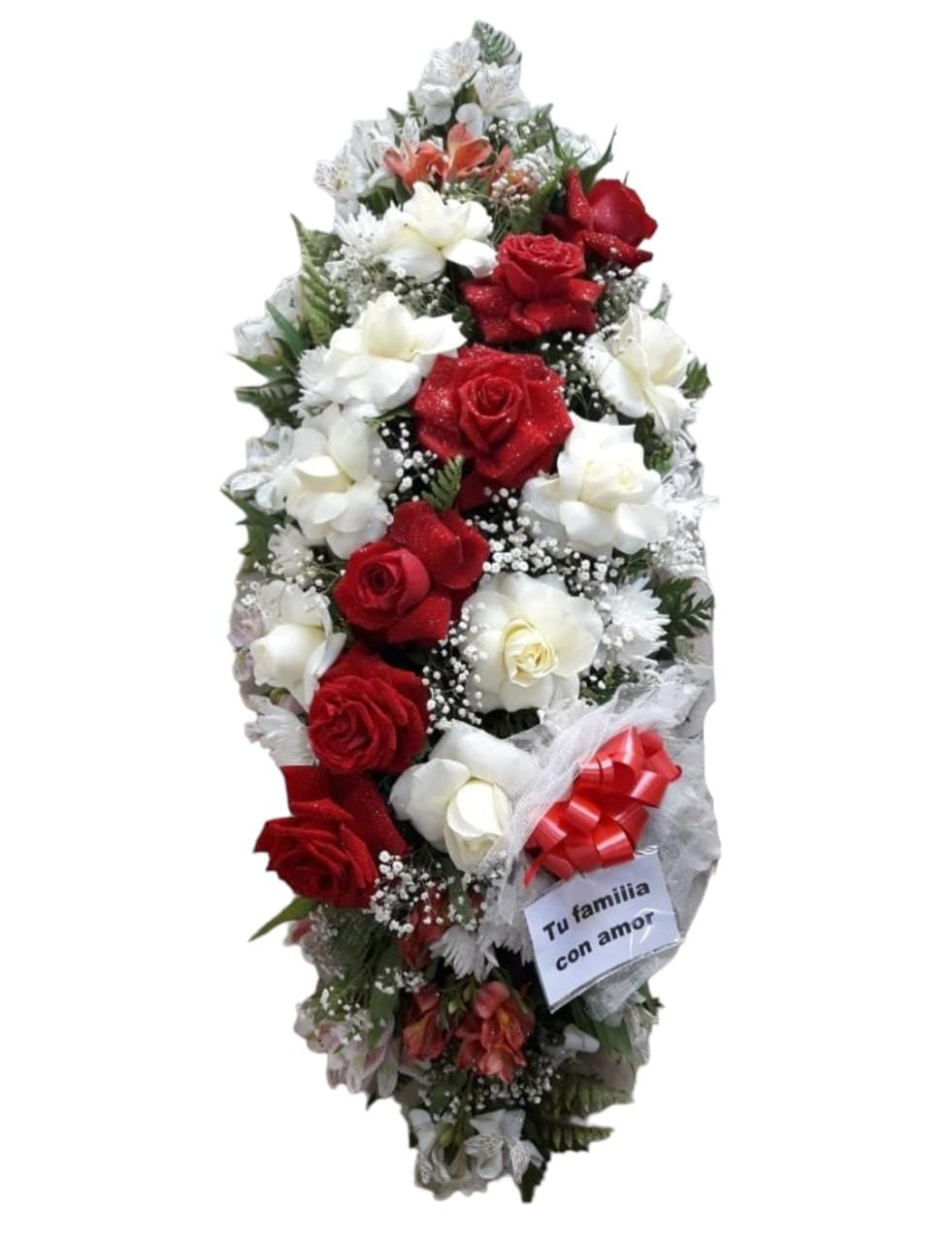 Bouquet mediano surtido blanco