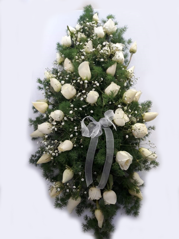 Cubre Ataud Roxane 50 Rosas